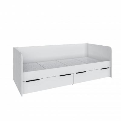 Кровать Мадрид 0,8 м с 2 ящиками, настил ЛДСП