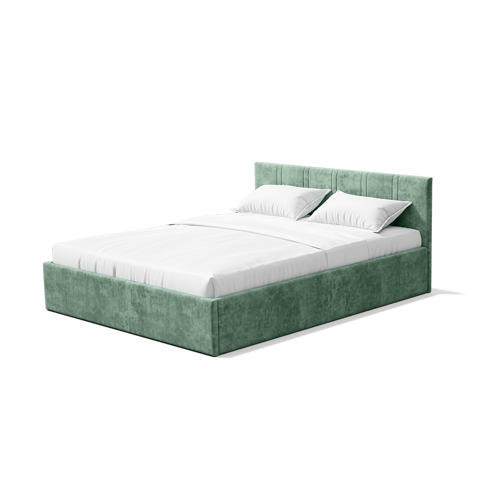 Кровать двуспальная Ника КР 18 NEW 1,6 м, ортопедическое основание с подъемным механизмом