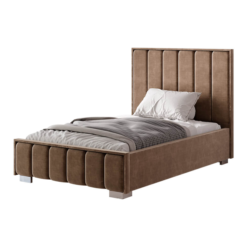 Кровать Мирабель КР 06 NEW 1,2 м, настил ЛДСП