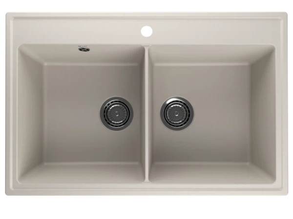 Мойка двухчашевая ULGRAN Quartz Ruma 780