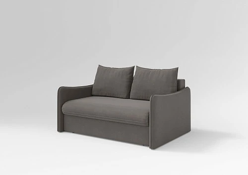 Диван прямой Майами мини 1400 Премиум Велюр Epic Grey 89