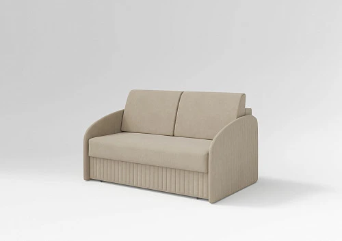 Диван прямой Деко мини 1200 Премиум Велюр Epic Beige 12