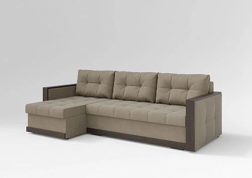 Диван угловой Бруно Стандарт Epic Taupe 25