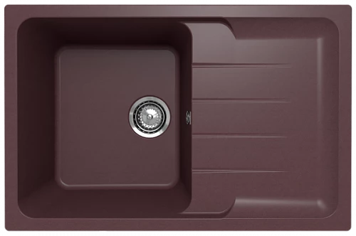Мойка квадратная ULGRAN Quartz Gerda 780