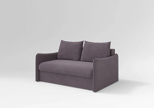 Диван прямой Майами мини 1400 Премиум Велюр Ultra Plum