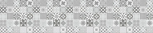 Глянцевый фартук для кухни ART 039