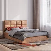 Кровать двуспальная Линда КР 16 NEW 1,6 м, реечный настил
