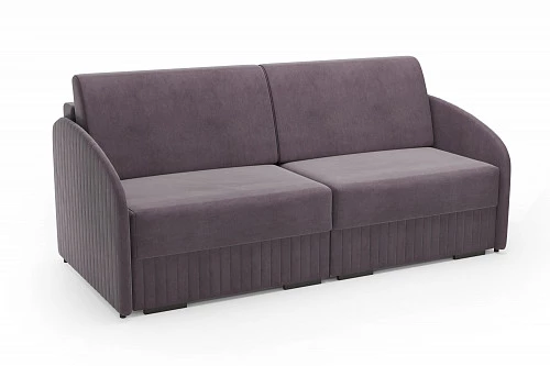 Диван прямой Сидней Велюр Ultra Plum