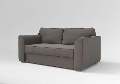 Диван прямой Спейс мини 1200 Премиум Велюр Epic Grey 89