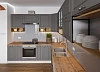 Кухонный угловой гарнитур Капри 2,55х3,35м