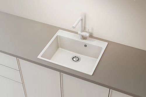 Мойка квадратная ULGRAN Quartz Forte 580 Жасмин