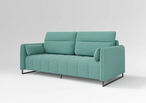 Диван прямой Монако мини 1200 Комфорт Велюр Romance Mint
