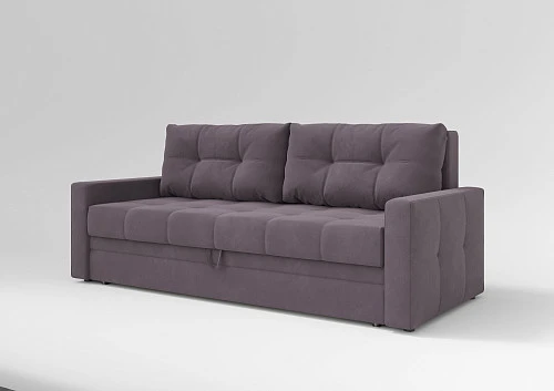 Диван прямой Бостон Стандарт Велюр Ultra Plum