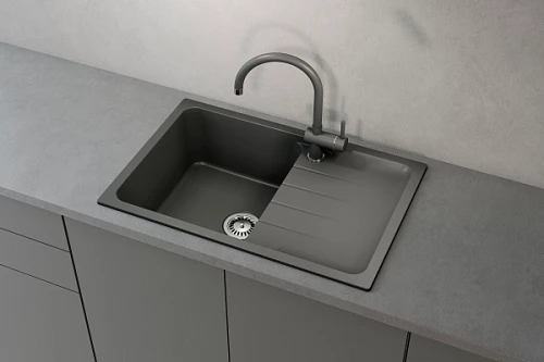 Смеситель ULGRAN Quartz UQ-021 Асфальт