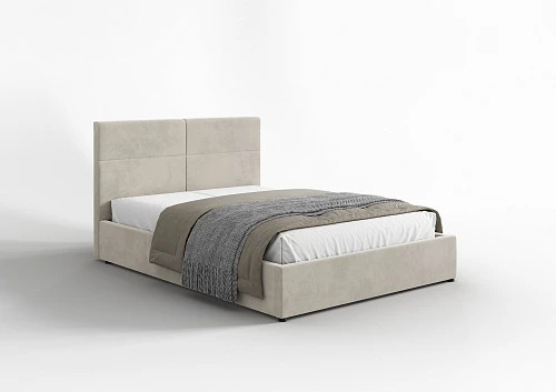 Кровать Мюнхен Эко 1,4 м, ортопедическое основание с подъемным механизмом Ткань Connect