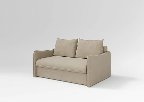 Диван прямой Майами мини 1400 Премиум Велюр Epic Beige 12