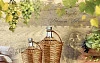 Глянцевый фартук для кухни ART 107