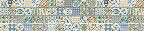 Глянцевый фартук для кухни ART 042