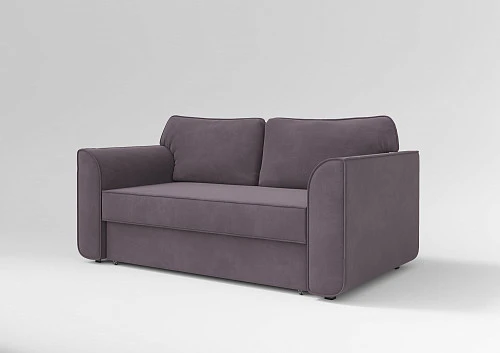 Диван прямой Спейс мини 1400 Комфорт Велюр Ultra Plum