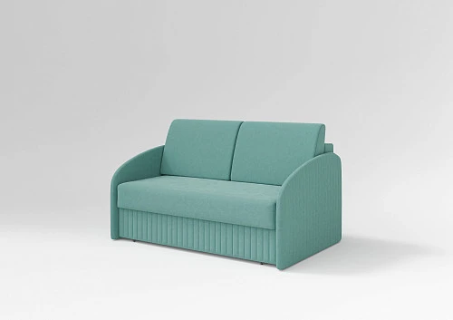 Диван прямой Деко мини 1200 Комфорт Велюр Romance Mint