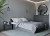 Кровать Мори КРМ 1200.1 1,2 м, настил ЛДСП